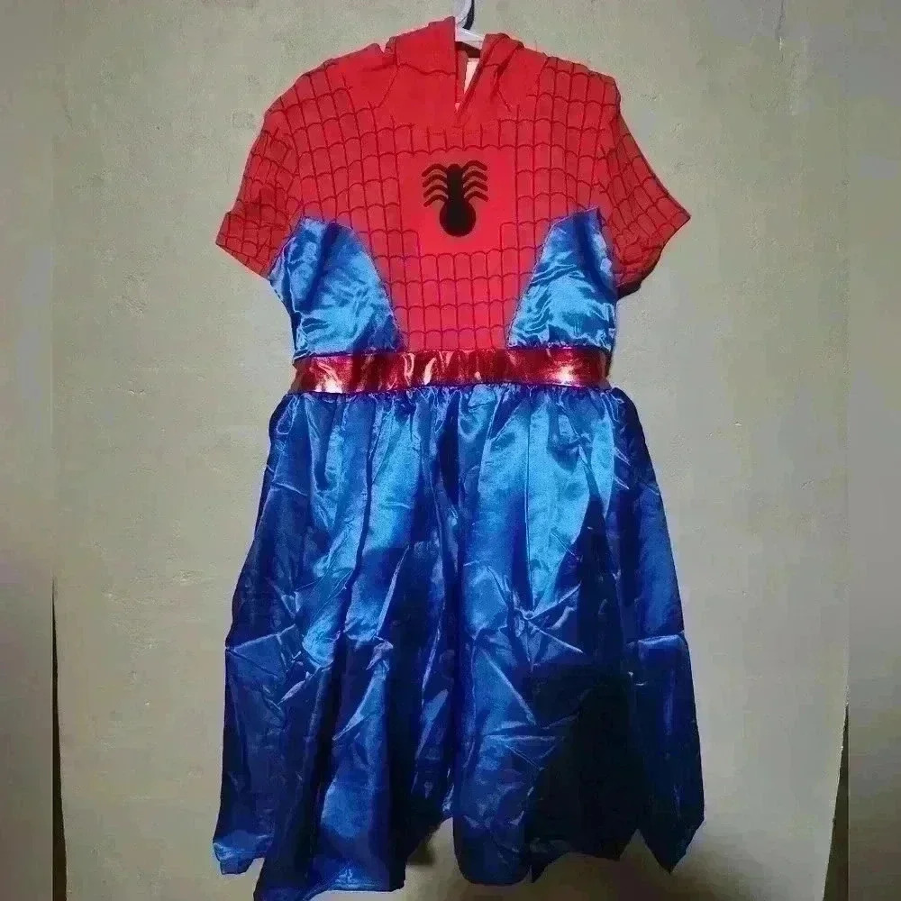 NWT Spider-Man Marvel dress Spider-Man hood size XXL